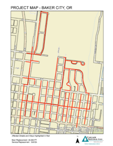baker city pipeline replacement project