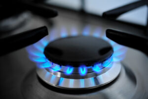 natural gas cooking is safe